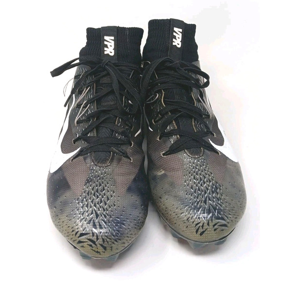 Nike Vapor Untouchable Pro 3 Football Cleats Black/White Men’s Size 11 - Picture 2 of 8